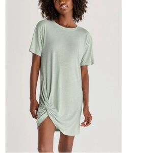 Z SUPPLY DENNY TWIST T-SHIRT DRESS